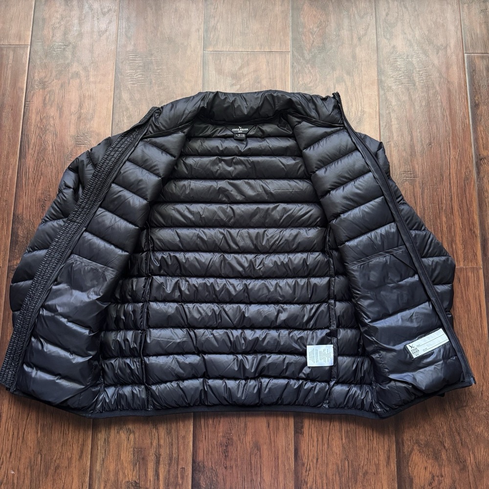 Eddie Bauer Kids CirrusLite 650 Down Puffer Jacket Black M 7/8 Packable Coat - Picture 12 of 16